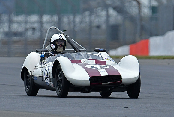 Ralf Emmerling in the Elva Mk 5