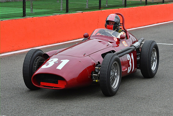 Fierro Guillermo in his Maserati 250Fat HGPCA