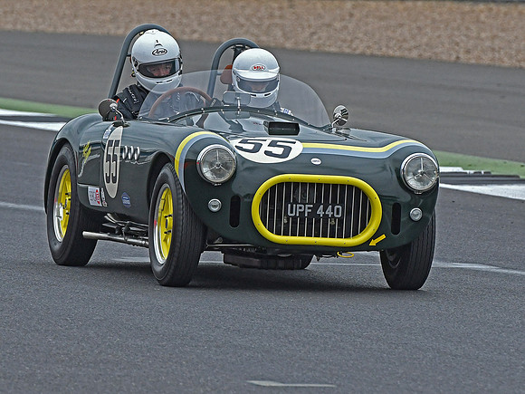Christopher Phillips in the Cooper Bristol