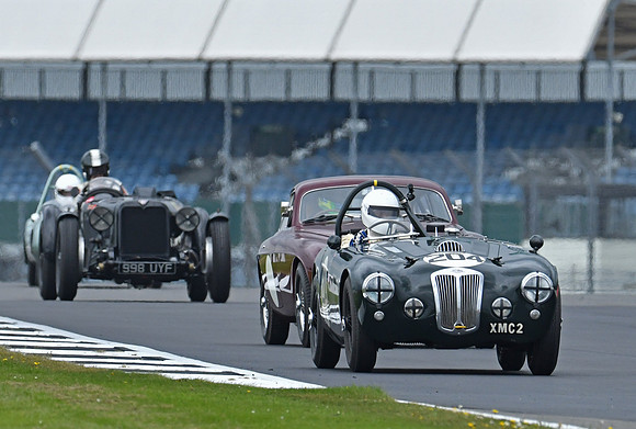 David Graus in his Frazer Nash Targa Florio