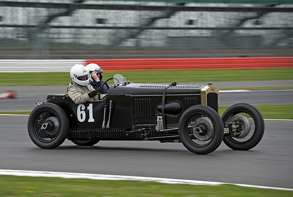 Patrick Blakeney-Edwards driving the Frazer Nash Super Sports