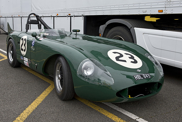 Barry Wood's Ulster Bristol at HGPCA Practice day Silverstone