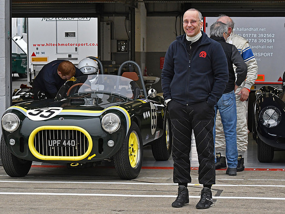 Hanno Lichtschlag in the paddock