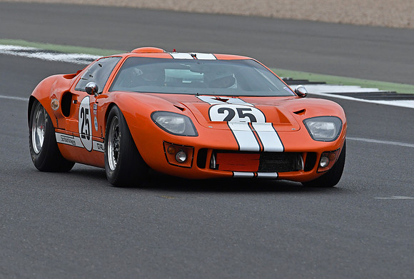 Steve Hart in the GT 40 at HGPCA