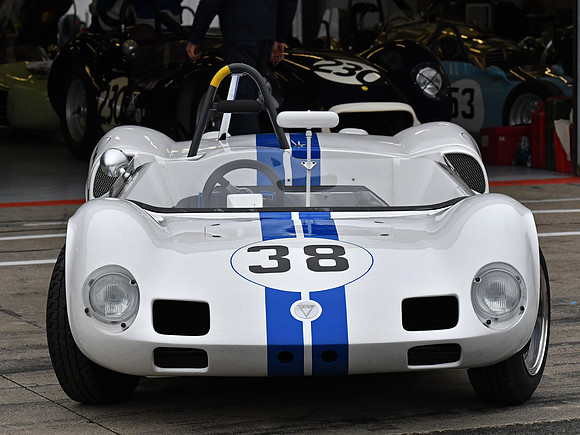 Elva Mk 7s at HGPCA Practice day