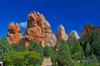 Rock formation in Garden of the Gods