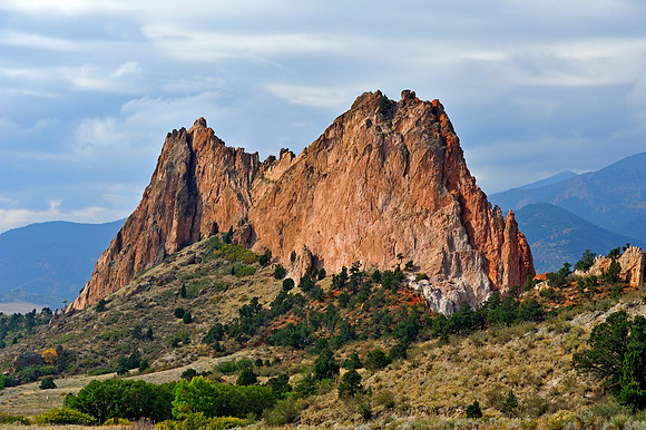 Rock formation in Garden of the Gods