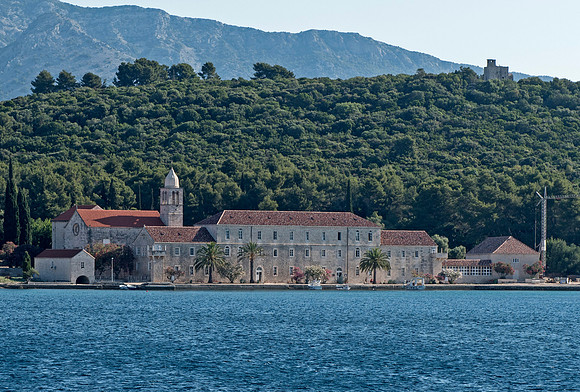 The monastery at Lumbarda