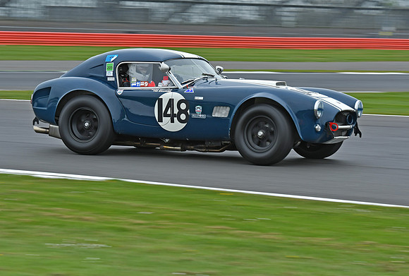 Ted Williams in his Cobra
