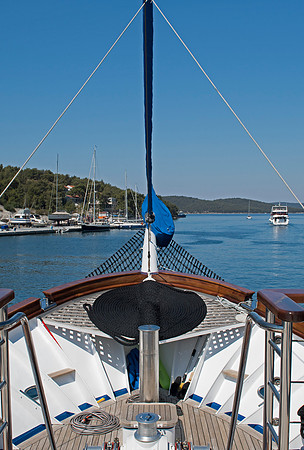 The Harbour area at Milna, Brac,