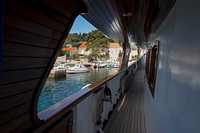Zaton harbour view from MS Medula
