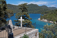 View over the lake from the Monastery