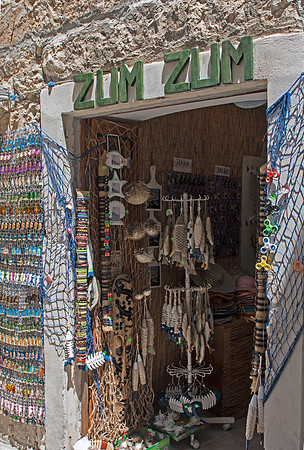 Shop in the old town in Omis