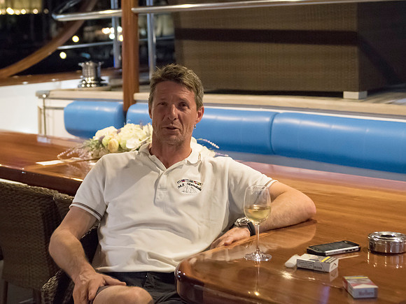 Captain Daniel of the MS Medula