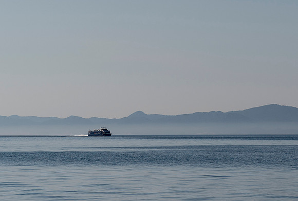 A passing ferry from MS Medula