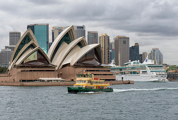 View of Sydney opera house