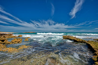 View form the beach at Robe