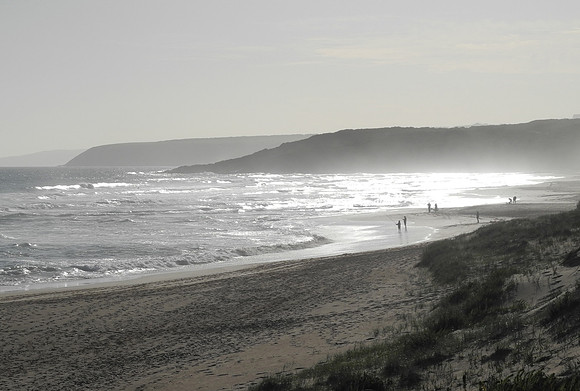 The beach near Victor Harbour