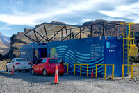 The only petrol station at El Chalten village, Province Santa Cruz, Patagonia, Argentina .0505