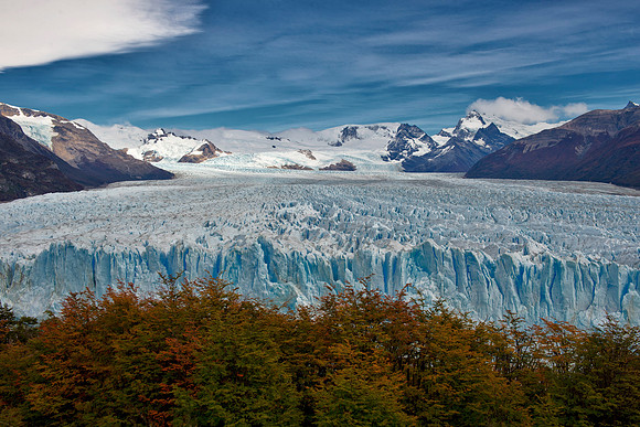 Close up view of the Perito Moreno Glacier, Argentina .089
