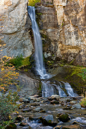 Chorrillo Del Salto Waterfall just outside El Chalten, Province Santa Cruz, Patagonia, Argentina.0137