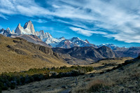 Cerro Fitz Roy near Miradoor De Las Aguilas, El Chalten village, Province Santa Cruz, Patagonia, Argentina .0434R2