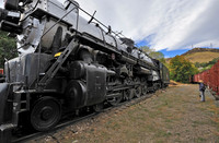Engine No.5629 Burlington 4-8-4 317 ton locomotive at Denver Railroad Museum