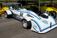 Jerry Bailey's Mallock Mk14 in the paddock at Gurston Down