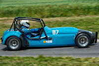 Piers Thynne in his Westfield Megabusa at Gurston Down