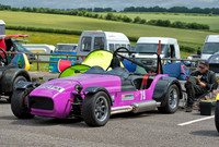 Colin Way's Westfield SEiW in the paddock at Gurston Down