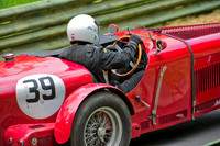 John Earle Marsh in his 1935 Hotchkiss Alvis Silver Eagle special 3500cc car