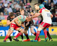 Chris Robshaw of Harlequins with the ball