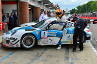 Porsche 997 GT3 R of Oman Air Motorbaseat Brands Hatch