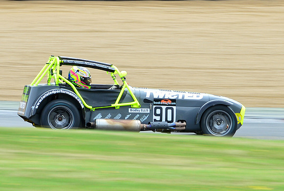 Bradley Ellis of Team Parker drives the Caterham Superlight R300