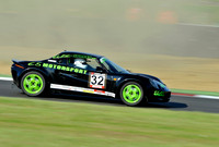 Axel Mertens in the Lotus Elise S2 at the Brands Hatch