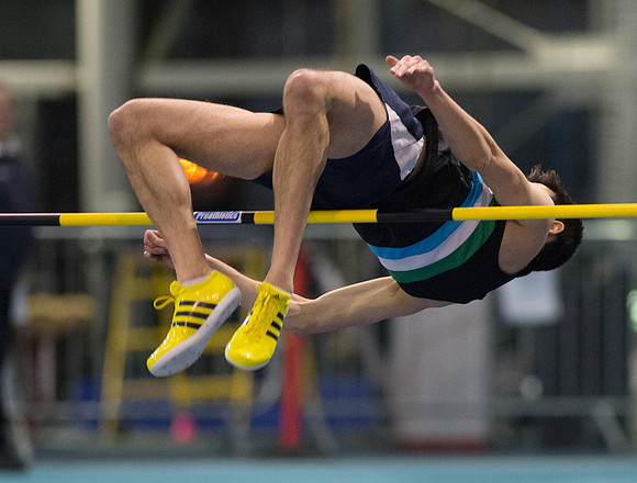 Mens High Jump at Lee Valley