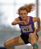 Women's under 20's hurdles at Lee Valley
