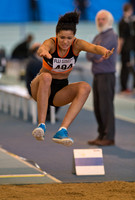 Women's under 20's Long Jump at Lee Valley
