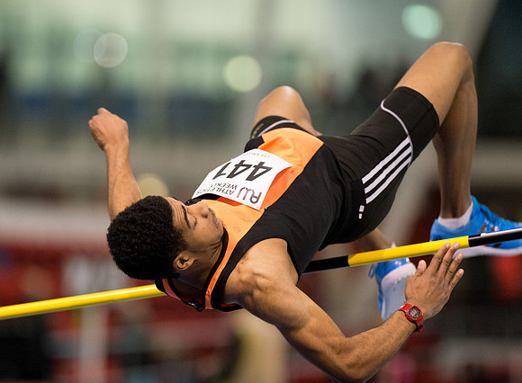 Mens High Jump at Lee Valley