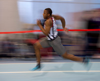 Senior mens 200 metre track race at Lee Valley