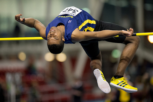 Mens High Jump at Lee Valley