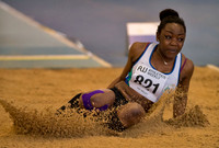 Women's under 20's Long Jump at Lee Valley