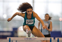 Women's under 20's hurdles at Lee Valley