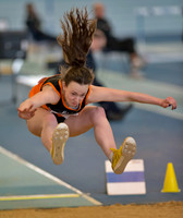 Women's under 20's Long Jump at Lee Valley