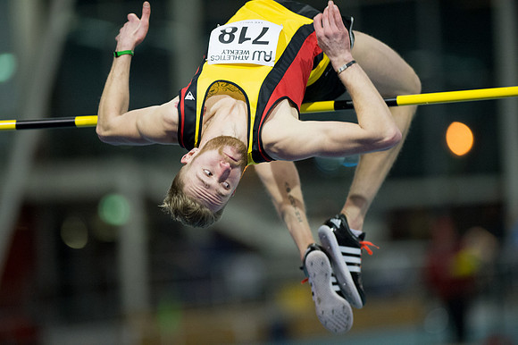 Mens High Jump at Lee Valley
