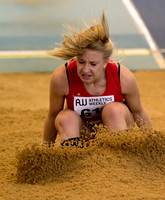 Women's under 20's Long Jump at Lee Valley