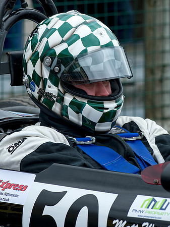 Matthew Wrigley in his 1971 Merlyn Mk20a at Thruxton