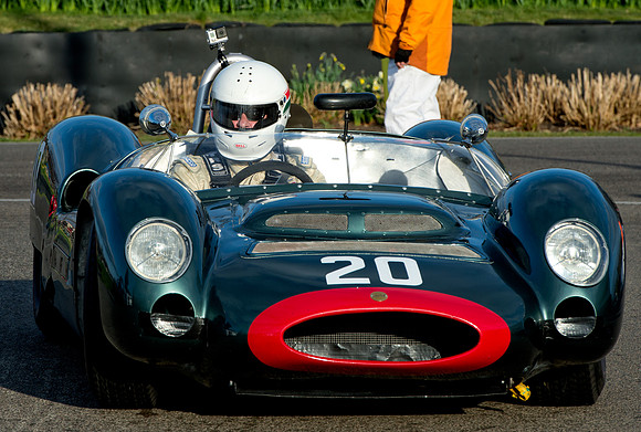 Michael O'Shea in the 1964 Cooper Maserati T61P 'Monaco' for the Bruce Mclaren Trophy