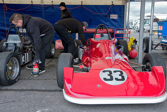 Richard Atkinson-Willes 1979 Reynard SF79 in the paddock