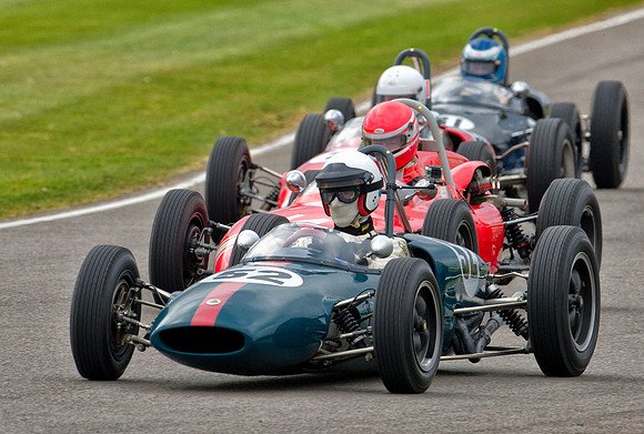 Albert Martin in his 1961 Lotus Ford 20